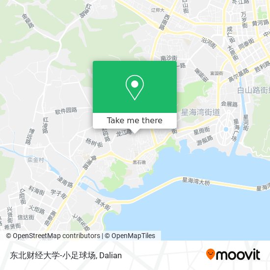 东北财经大学-小足球场 map