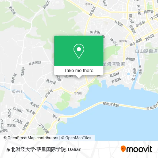 东北财经大学-萨里国际学院 map