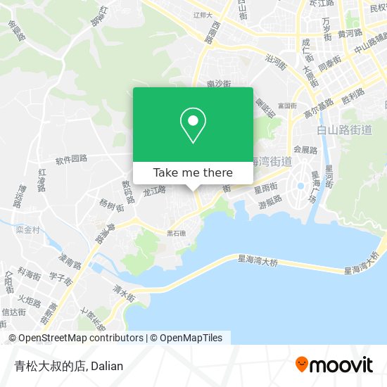 青松大叔的店 map