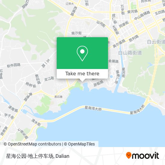 星海公园-地上停车场 map
