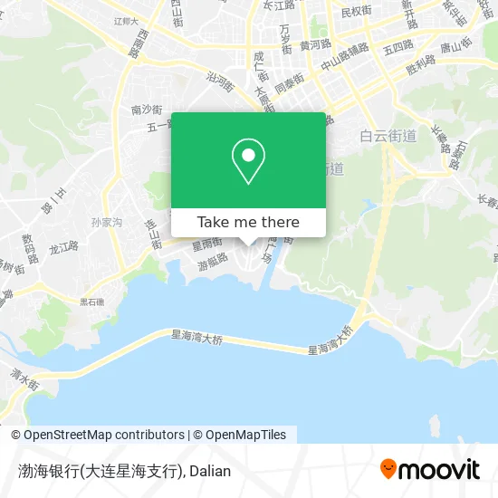 渤海银行(大连星海支行) map