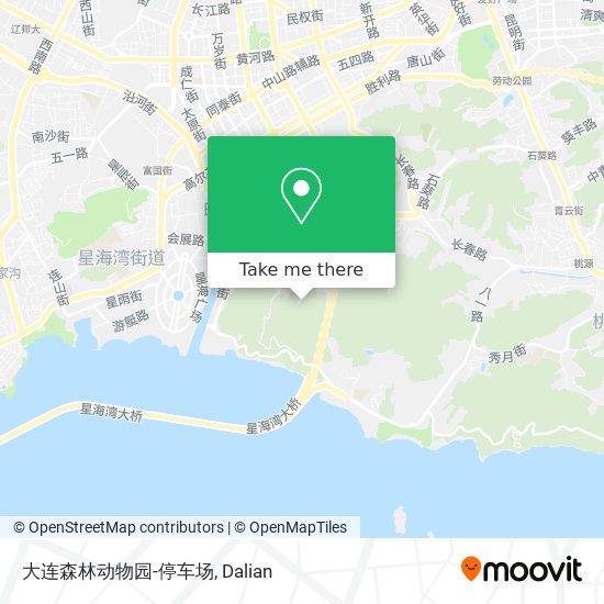 大连森林动物园-停车场 map