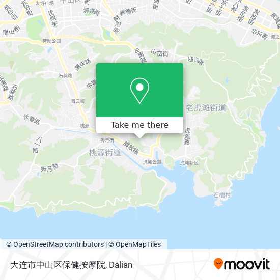 大连市中山区保健按摩院 map