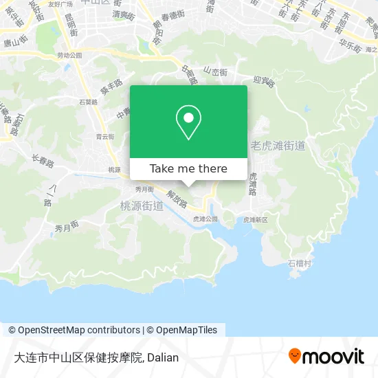 大连市中山区保健按摩院 map