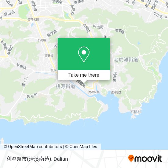 利鸿超市(清溪南苑) map