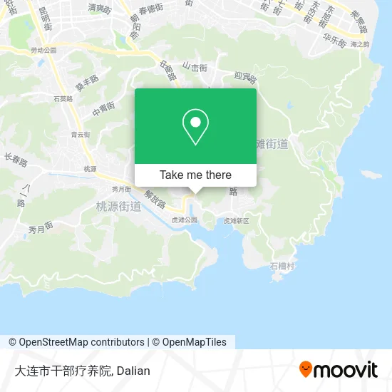大连市干部疗养院 map