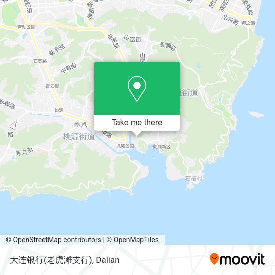 大连银行(老虎滩支行) map