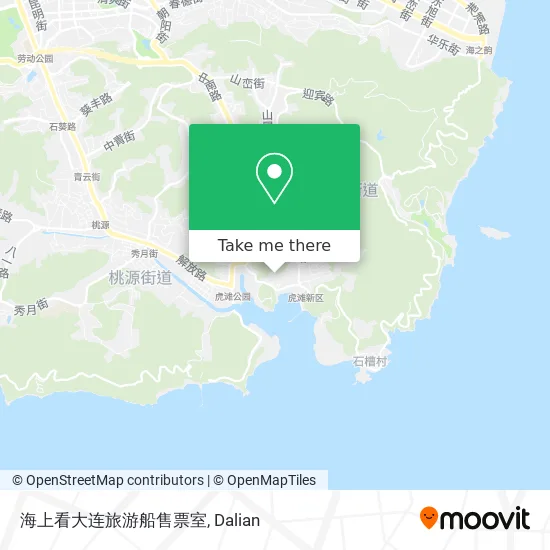 海上看大连旅游船售票室 map