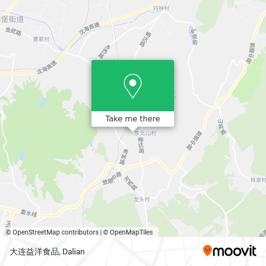 大连益洋食品 map