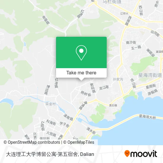 大连理工大学博留公寓-第五宿舍 map