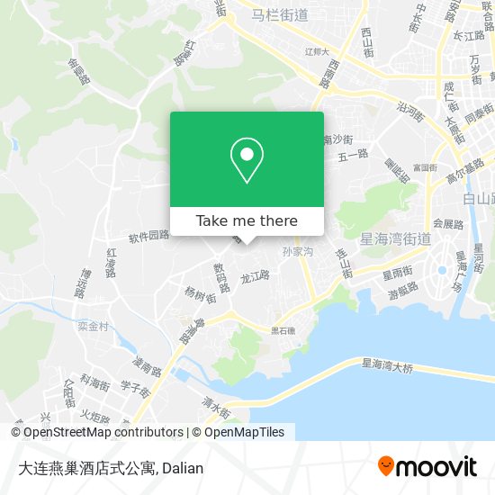 大连燕巢酒店式公寓 map