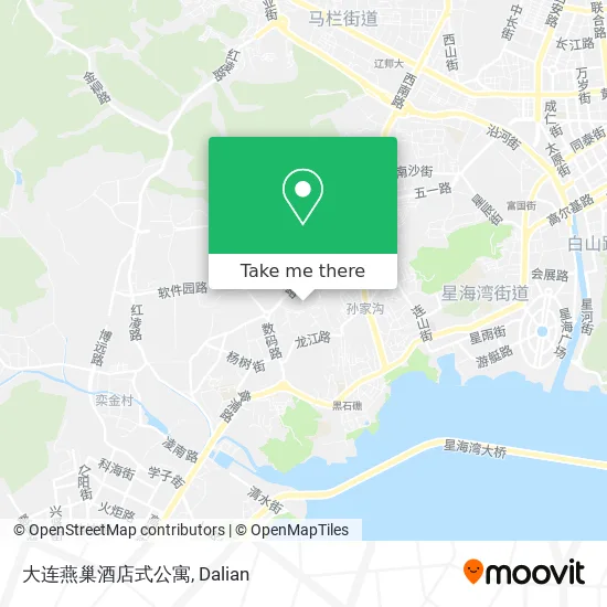 大连燕巢酒店式公寓 map
