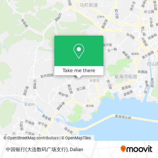 中国银行(大连数码广场支行) map