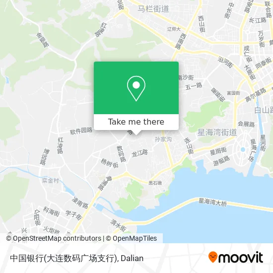 中国银行(大连数码广场支行) map