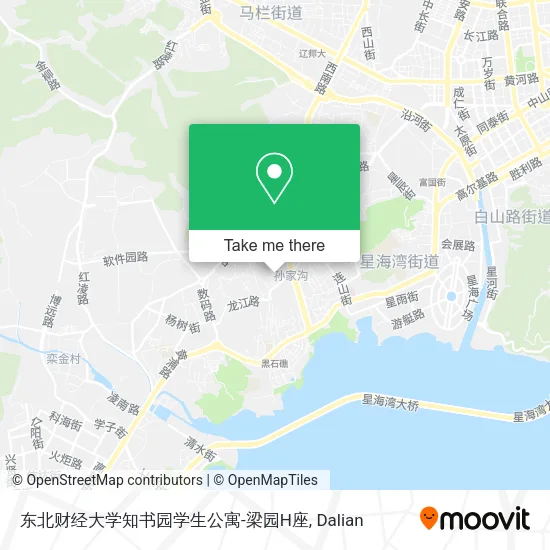 东北财经大学知书园学生公寓-梁园H座 map