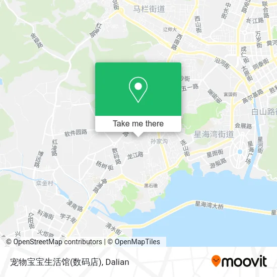宠物宝宝生活馆(数码店) map
