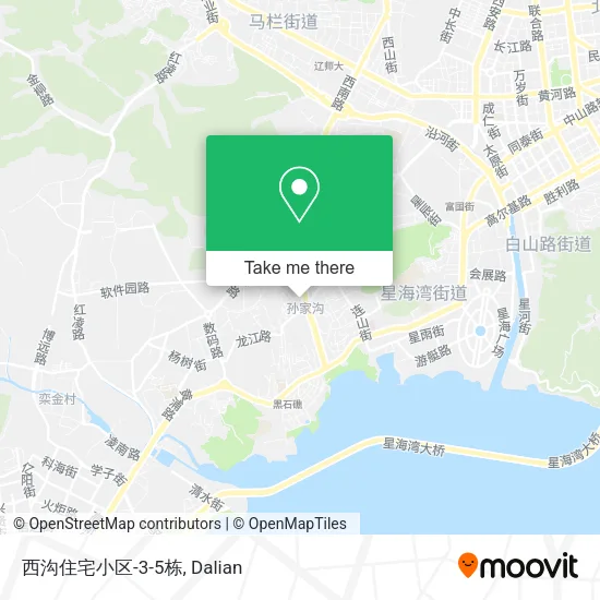 西沟住宅小区-3-5栋 map