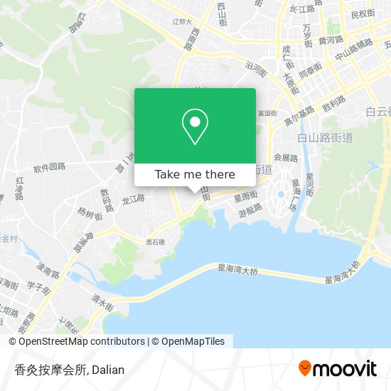 香灸按摩会所 map