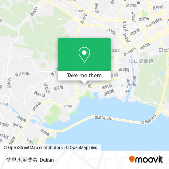 梦里水乡洗浴 map