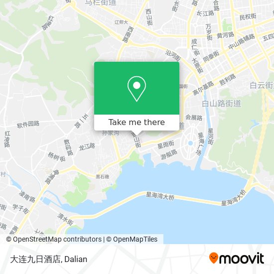 大连九日酒店 map