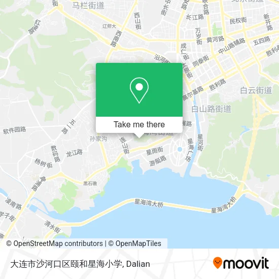 大连市沙河口区颐和星海小学 map