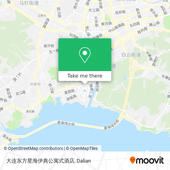 大连东方星海伊典公寓式酒店 map