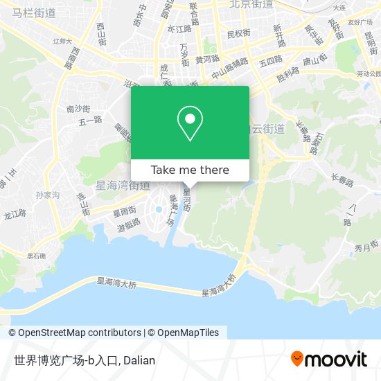 世界博览广场-b入口 map