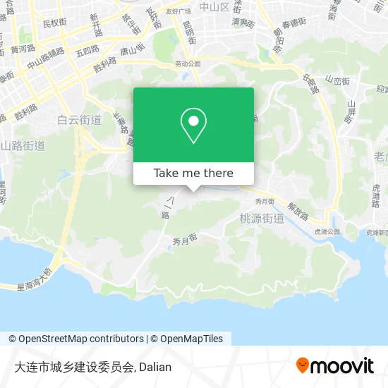 大连市城乡建设委员会 map