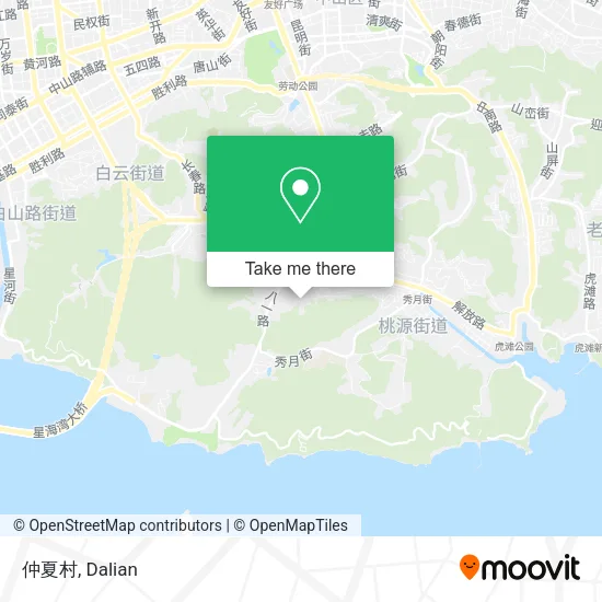 仲夏村 map