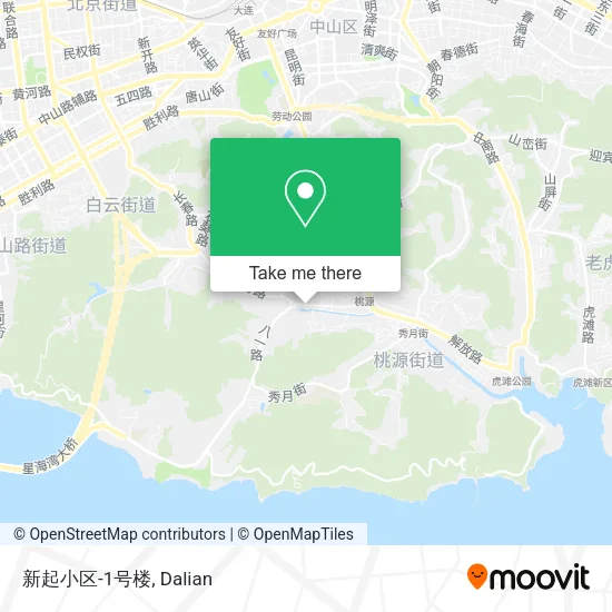 新起小区-1号楼 map