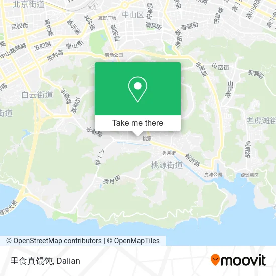 里食真馄饨 map