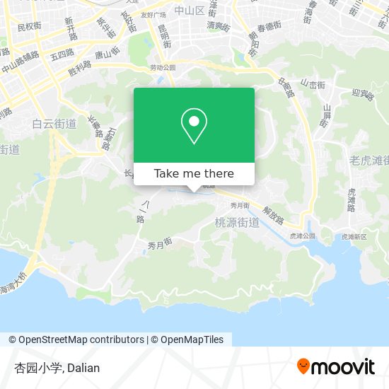 杏园小学 map