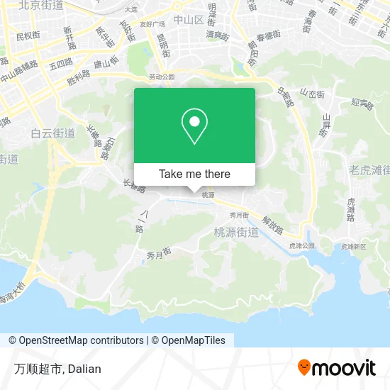万顺超市 map