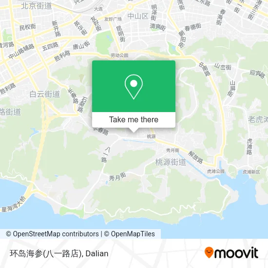 环岛海参(八一路店) map