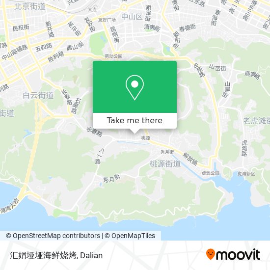 汇娟垭垭海鲜烧烤 map