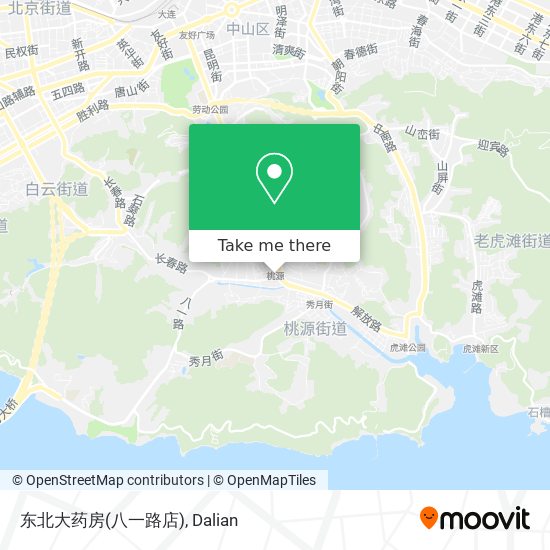 东北大药房(八一路店) map