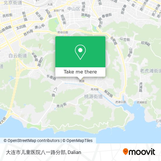 大连市儿童医院八一路分部 map