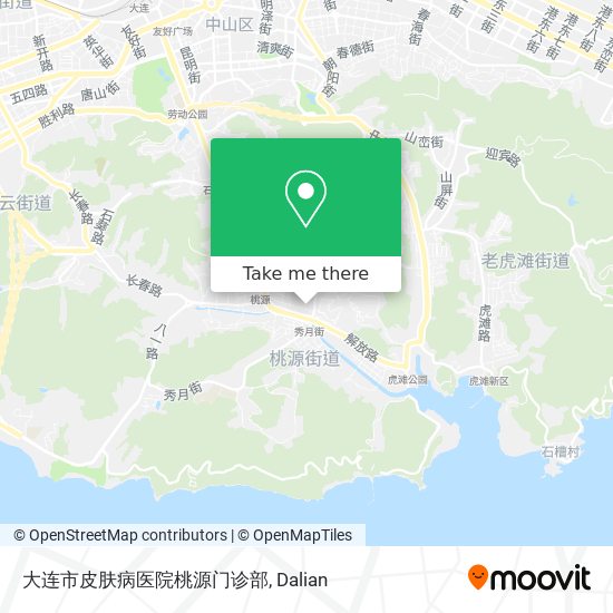 大连市皮肤病医院桃源门诊部 map