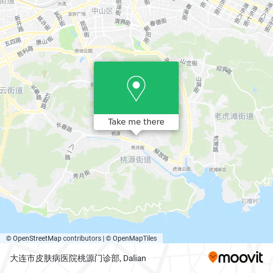 大连市皮肤病医院桃源门诊部 map