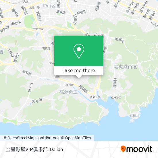 金星彩屋VIP俱乐部 map