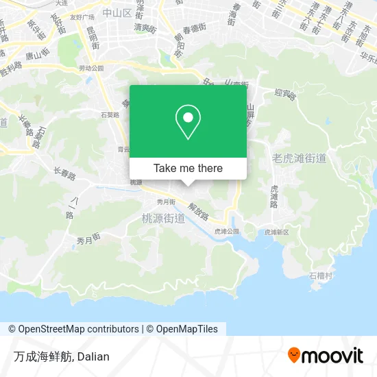 万成海鲜舫 map