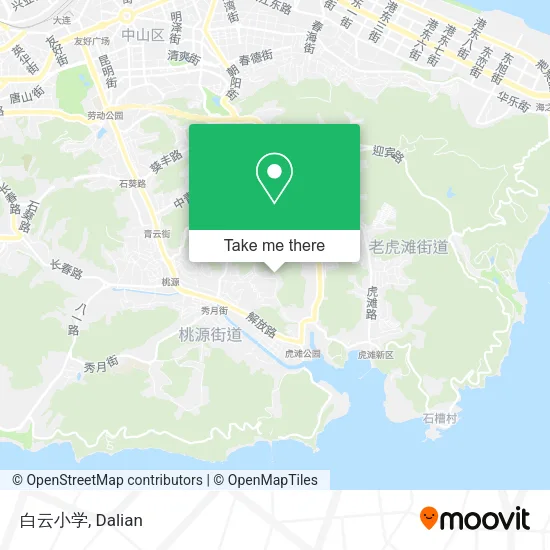 白云小学 map