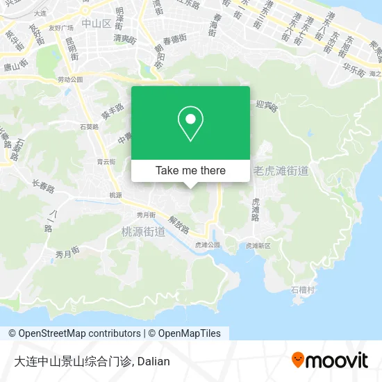 大连中山景山综合门诊 map