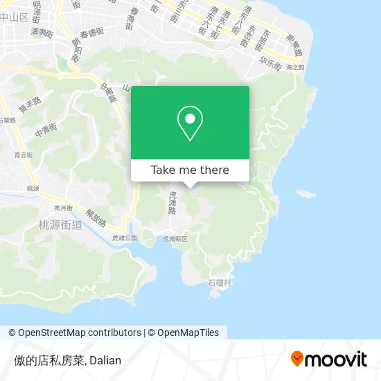 傲的店私房菜 map