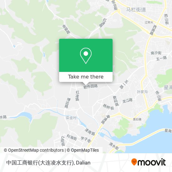 中国工商银行(大连凌水支行) map