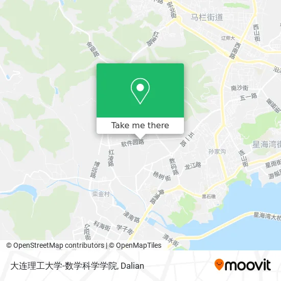 大连理工大学-数学科学学院 map