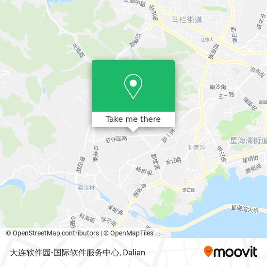 大连软件园-国际软件服务中心 map