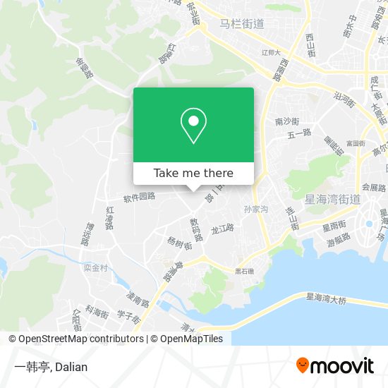 一韩亭 map