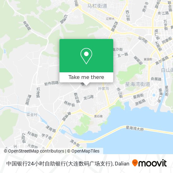 中国银行24小时自助银行(大连数码广场支行) map