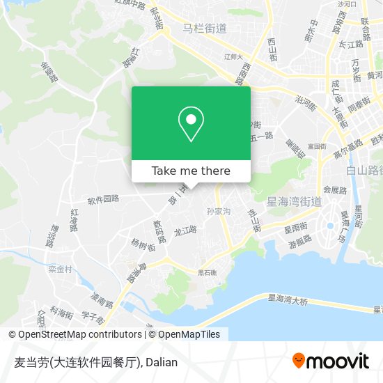 麦当劳(大连软件园餐厅) map